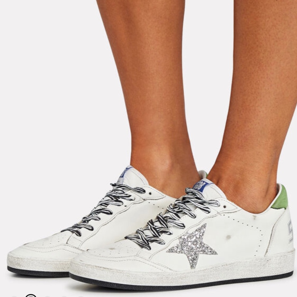 Golden Goose Intermix Ball Stars Sneakers - Picture 2 of 12